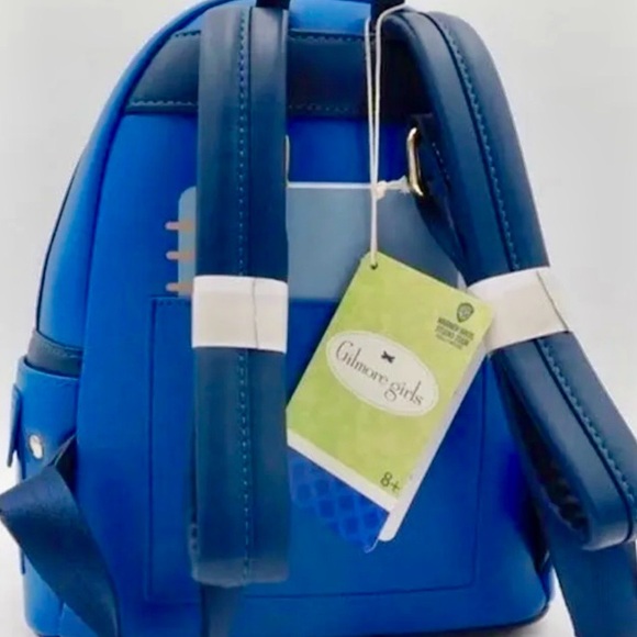 NWT Loungefly Gilmore Girls Rory’s Chilton uniform Blue Plaid Backpack main image 6